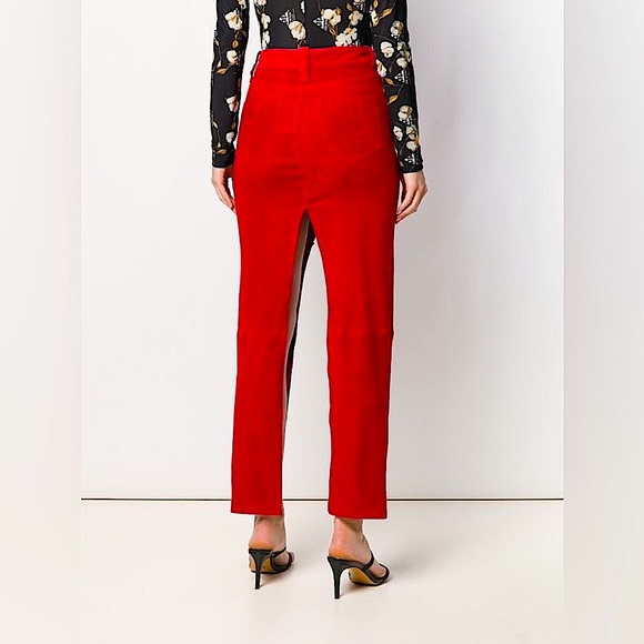 BEN TAVERNITI Unravel Project Laceup Suede Skirt - Picture 3 of 5